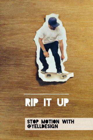 Rip it up Stop motion with @yelldesign One day I saw @bazzwah skating I filmed him doing tricks Then I Photoshopped him Printed him out Lots of him! Made a set filmed a ripping scene Then trick Number 1 And a wicked spin! Then combined 120 images to Stop Motion Photography, Animation Stop Motion, Motion Photography, Motion Video, Video Effects, Trip Ideas, Stop Motion, Motion Graphics, Pretty Things