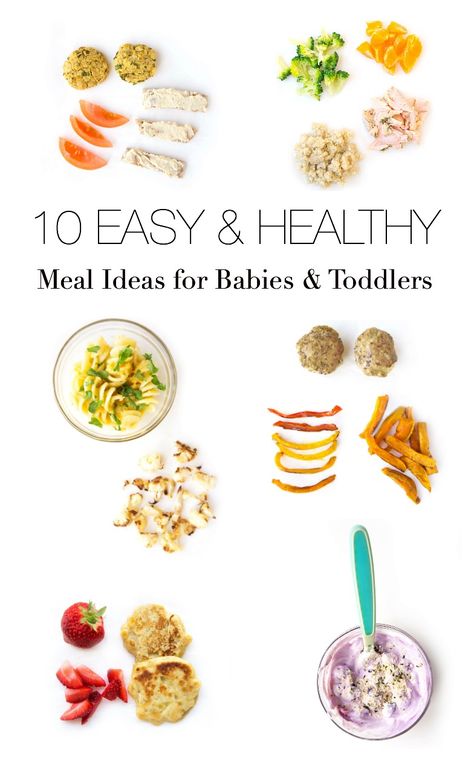 10 Easy & Healthy Baby-Led Weaning Meal Ideas | Haute & Healthy Living Finger Foods For Toddlers, Balanced Meal Ideas, 10 Month Old Baby Food, Foods For Toddlers, 11 Month Old Baby, Toddler Finger Foods, Baby Lunch, Baby Dinner, Weaning Foods