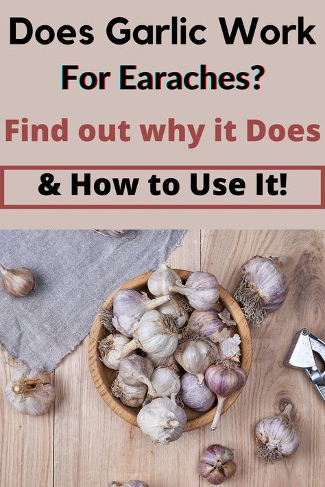 The best earache remedy we have found for our family involves the use of garlic. It is simple yet extremely effective. We will dive into why garlic is so powerful in providing earache relief, how to use the garlic, and alternative forms that may be tried. Garlic In Ear For Earache, Garlic Oil For Earache, Natural Earache Remedies, Garlic In Ear, Earache Relief, Garlic Remedies, Earache Remedies, All Natural Recipes, Natural Healing Herbs