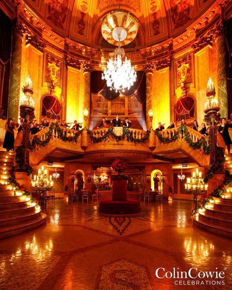 How incredible is this wedding reception entrance? Countless votives wind up the double staircase of Sydney Opera House. Wedding Reception Entrance, Beauty And Beast Wedding, Colin Cowie Wedding, Colin Cowie, Orchestra Conductor, Beauty And The Beast Theme, Fantasy Wedding, Sydney Wedding, Grand Staircase