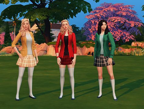 Welcome to my first SIMS 4 lookbook! I tried to go for movie-Heathers bc that’s my favorite movie.  CC list under the cut. All Heathers Lashes, Skin, Eyes, Liner Heather Chandler Brows, Lips 1/2,... Eyes Liner, Heather Chandler, Hairstyle Tutorials, Favorite Movie, Hair Tutorial, Sims 4, I Tried, Heathers, Lashes