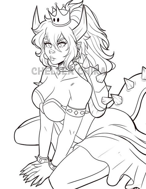 Bowsette Coloring pages #coloringpages Coloring page #coloringpage Adult Coloring pages #adultcoloringpages Coloring pages adult #coloringpagesadult Coloring books #coloringbooks 6.599 Anime Colouring Pages, Woman Coloring Pages, Manga Coloring Pages, Colouring Art, Digital Colouring, Coloring Pages Adult, Manga Coloring Book, Color Sheets, Colouring Sheets