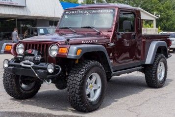 2002 Jeep Wrangler Sport Brute Conversion For Sale Jeep Brute, 2005 Jeep Wrangler, Rat Rod Trucks, Rat Rod Pickup, 2002 Jeep Wrangler, Custom Jeep Wrangler, Classic Jeeps, Wrangler Sport, Jeep Wrangler Sport