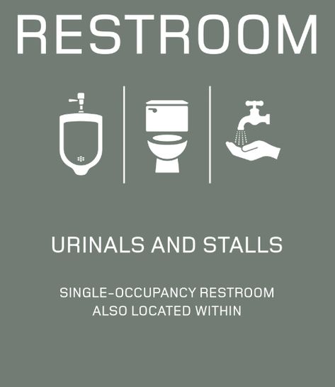 Signs Of The Times | Indigo jones Gender Neutral Bathroom Signs, Neutral Bathrooms, Gender Neutral Bathrooms, Gender Neutral Bathroom, Toilet Signage, Restrooms Signage, Signs Of The Times, Man Bathroom, Cooper Union