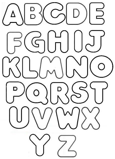 Free Printable Letter Stencils, Letter Stencils Printables, Alphabet Letter Templates, Bubble Letter Fonts, Alphabet Templates, Graffiti Words, Alfabet Letters, Free Printable Letters, Alphabet Stencils