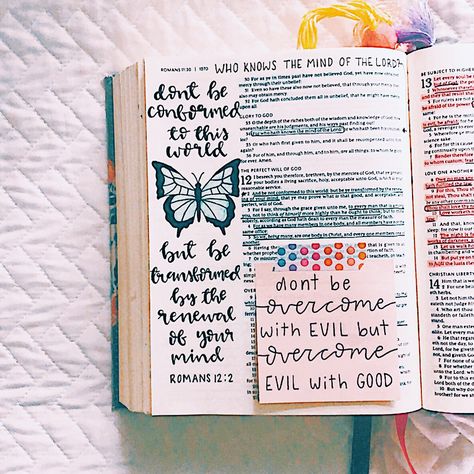 Romans Bible Study, Romans Bible, Bible Journaling For Beginners, Bible Drawing, Bible Journaling Ideas Drawings, Bible Doodling, Bible Journal Notes, Inspire Bible Journaling, Christian Journaling