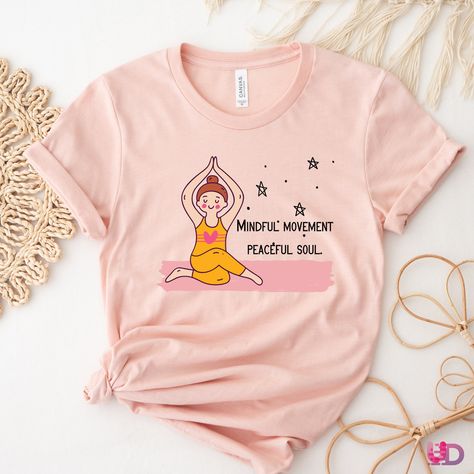 Zen Mode Activated: Meditation Shirt with Spiritual Quote von PassionFlairDesigns auf Etsy Zen Mode, Stay Present, Yoga Tshirt, Stylish Shirt, Spread Love, Yoga Studio, Stylish Shirts, Inner Peace, Spiritual Quotes