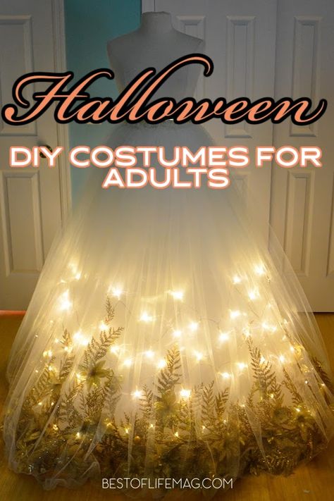 Diy Female Costumes, Creative Adult Halloween Costumes Diy, Firefly Costume Women, Hoodie Costume Diy, Umbrella Costume Ideas, Diy Light Up Costume, Diy Bird Costume Women, Diy Fairy Costume Women Easy, Unique Diy Halloween Costumes For Women