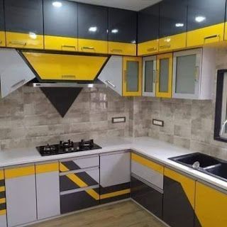 Khidki Design, Model Dapur, Kitchen Appliances Design, Kitchen Design Color, Modern Cupboard Design, Kitchen Modular, Kitchen Cupboard Designs, Modern Kitchen Cabinet Design, Modular Kitchen Design