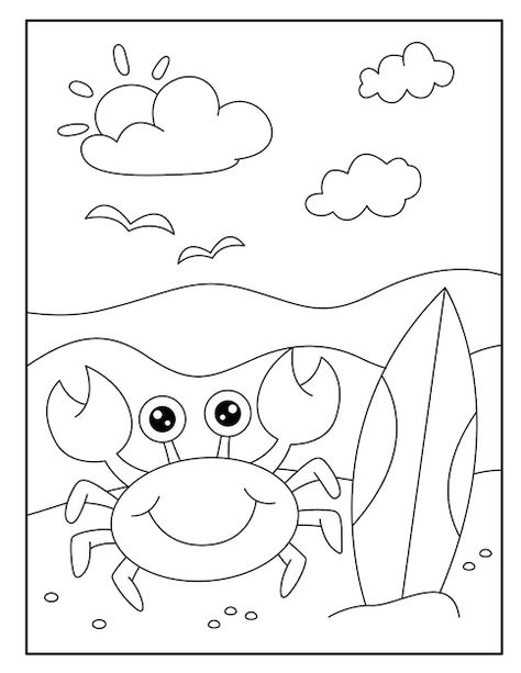 Drawing Pictures For Kids, Diy Quiet Books, Kdp Interior, Kids Worksheets Preschool, Preschool Coloring Pages, Baby Painting, Color Worksheets, Fathers Day Crafts, Art Drawings For Kids