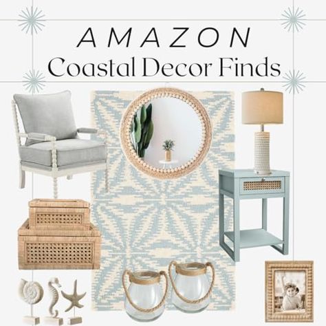 Check out this photo from Danielle Kinol Found On Amazon, Coastal Homes, Remodel Ideas, Favorite Products, Coastal Decor, Furniture Decor, Furniture