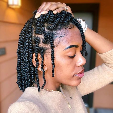 ♡°• on Twitter: "Mini twists or mini braids?… " Mini Twists Natural Hair, Two Strand Twist Hairstyles, Cabello Afro Natural, Twisted Hair, Protective Hairstyles For Natural Hair, Girls Natural Hairstyles, Natural Hair Twists, Twist Styles, 4c Natural Hair