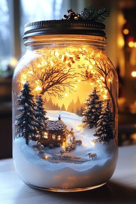 Discover fun Mason Jar Xmas Crafts for festive cheer! Create charming Diy Holiday Home Decor Craft Ideas using Christmas Diy Glass Jars. Explore unique Mason Christmas Jar Ideas perfect for gifting with Mason Jars Christmas Gift Ideas. Enjoy Christmas Mason Jars Diy Decorations and get inspired by Creative Jar Diy Ideas for stunning Christmas Jar Decorations Diy. Make beautiful Mason Jar Decorations For Christmas! #Tailwind24 Pickle Jar Crafts Diy, Diy Christmas Mason Jars, Holiday Mason Jar Crafts, Jar Diy Ideas, Mason Jar Lids Crafts, Easy Mason Jar Crafts Diy, Mason Jar Christmas Decorations, Christmas Candle Jars, Decor Natal