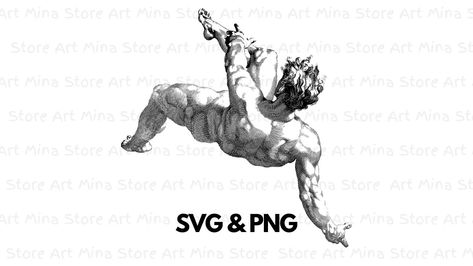 The Falling Man, Pencil Sketch, Pencil Drawing, Intricate Details, Art Store, Pencil Drawings, Png Files, Timeless Elegance, Printed Items