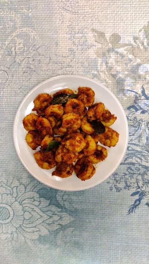 Prawn Pepper Fry | Shrimp Fry Recipe | The Plate Shrimp Fry, Fry Shrimp, Fried Shrimp, Side Dishes, Snacks, Stuffed Peppers, Ethnic Recipes