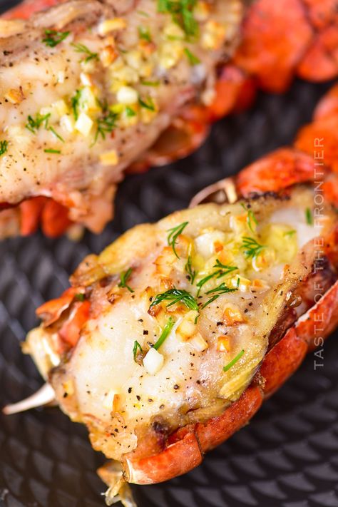 Treat yourself to luxury and enjoy restaurant-quality taste at home with this easy-to-follow dinner recipe for Air Fryer Lobster Tails. Air Fryer Lobster Tail Recipe, Air Fryer Lobster Tails, Air Fryer Lobster, Cooking Frozen Lobster Tails, Recipe For Air Fryer, Lobster Recipe, Fried Lobster, Air Fryer Recipes Breakfast, Lobster Recipes Tail