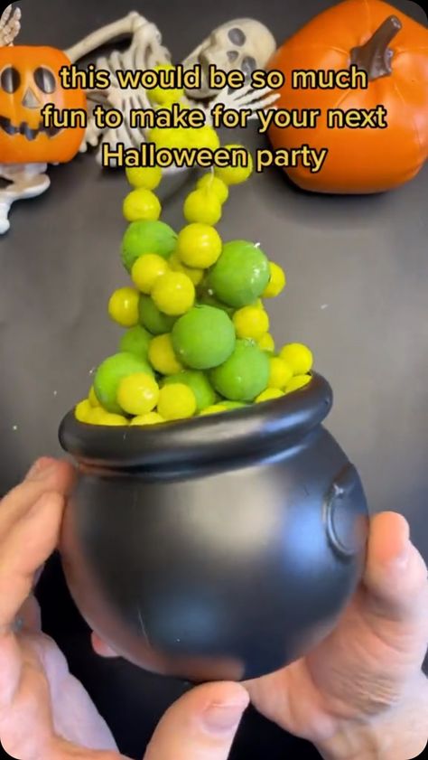 Timm Sevitz (@timmsevitz) • Instagram photos and videos Fall Crafts 2023, Witch Cauldron Craft, Crafts Easy For Kids, Crafts For Girls Night, Cottagecore Decor Diy, Diy Vintage Halloween, Halloween Crafts Easy, Cauldron Craft, Diy Witch