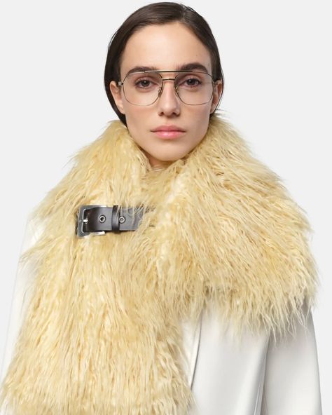 The Appris Faux Mongolian fur scarf with buckle that everyone is looking for… Re-Cut just arrived … @steven_dann Mongolian Fur, Fur Hats, Fur Scarf, Earmuffs, Scarf Shawl, Shawl, Faux Fur, Gloves, Buckle