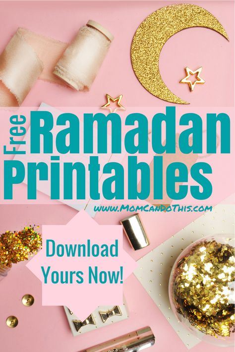 Free Ramadan Printables. Ramadan kareem cards, 30 Days of Ramadan Gratitude Challenge, Workbook, Ramadan bunting, download your free Ramadan printables now. Click through and get access! Ramadan Decorations Printables, Ramadan Diy, Ramadan Printables, Decoraciones Ramadan, Ramadan Karim, Ramadan Celebration, Islamic Kids Activities, Ramadan Kids, Ramadan Kareem Decoration