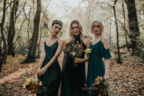 November Wedding Dresses, Bridesmaid Dress Ideas, Deer Flowers, Bridesmaid Brunch, Neutral Dresses, Bridesmaid Dresses Under 100, Fall Bridesmaids, Emerald Bridesmaid Dresses, Fall Bridesmaid Dresses