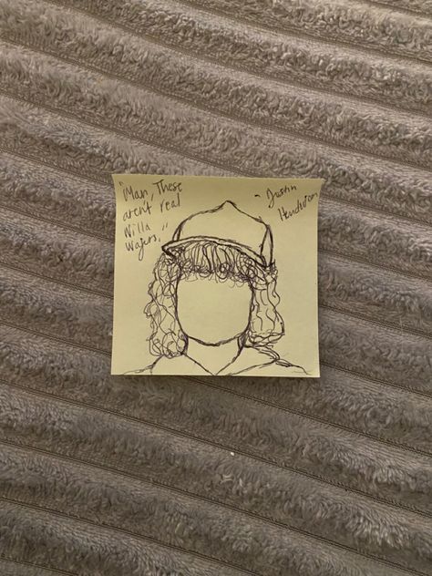 Stranger Things Sketches Easy, Dustin Drawing, Stranger Things Drawings Easy, Stranger Things Drawings, Beauty And The Beast Drawing, Dustin Henderson, Stranger Things Quote, Stranger Things Art, Stranger Things Tv