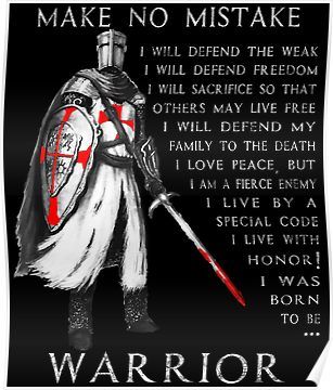 Templar Knight Tattoo, Knights Templar Symbols, Code Of Honor, Templar Knights, Viking Quotes, Leggings Diy, Knight Tattoo, Crusader Knight, Message Bible