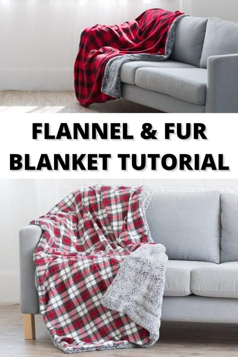 Diy Throw Blankets, Sweet Red Poppy, No Sew Fleece Blanket, Blanket Making, Flannel Blankets, Holiday Blankets, Blanket Diy, Beginner Sewing Projects Easy, Fur Blanket