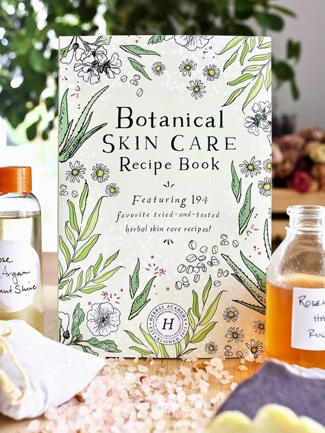 Recipe Book Covers, Skin Gym, Body Care Recipes, Herbal Academy, Botanics Skin Care, Diy Buch, Herbal Skin Care, Diy Lotion, Diy Body Care