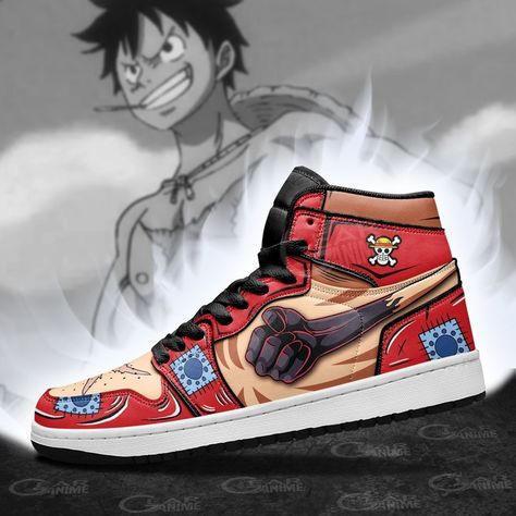 Monkey D Luffy Haki Anime Air Jordan Sneakers Custom One Piece Wano Shoes Check more at https://smakertee.com/product/monkey-d-luffy-haki-anime-air-jordan-sneakers-custom-one-piece-wano-shoes/ Luffy Haki, One Piece Wano Arc, Wano Arc, One Piece Wano, Unique Sneakers, Anime Shoes, Exclusive Shoes, Air Jordan Sneakers, Monkey D Luffy