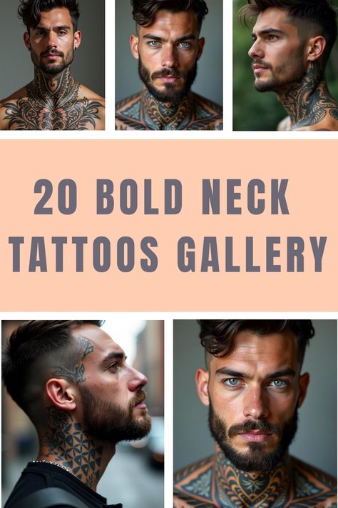 20 Bold Neck Tattoos Gallery Simple Neck Tattoos For Guys, Man Neck Tattoo, Men’s Neck Tattoos, Neck Tattoos Ideas, Neck Tattoos For Guys, Simple Neck Tattoos, Moth Tattoo Design, Unique Wrist Tattoos, Traditional Tattoo Inspiration