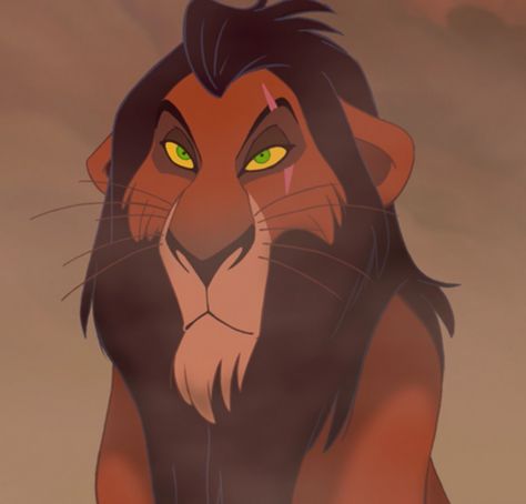 Serious Scar The Lion King. Scar Lion King Pfp, Scar Lion King Drawing, Scar Lion King Aesthetic, Hear Me Out Characters, Scar From Lion King, Scar Rey Leon, Scar The Lion King, The Lion King Scar, Iconic Cartoon Characters