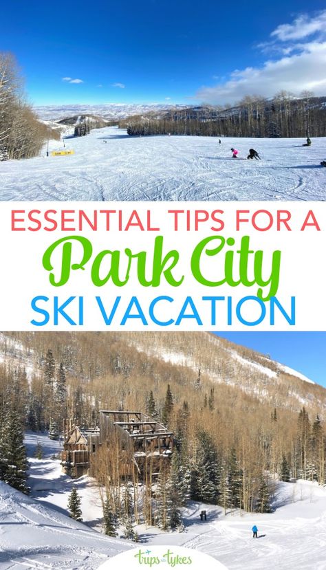 Park City Mountain Resort, Park City Utah Ski Trip, Where To Stay In Park City Utah, Canyons Village Park City, Park City Utah Skiing, Utah Ski Trip, Park City Utah Winter, Park City Ski Resort, Park City Ski