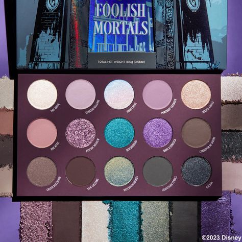 Haunted Mansion Makeup, Welcome Foolish Mortals, Colourpop Eyeshadow Palette, Haunted Mansion Halloween, Foolish Mortals, Disney Furniture, Colourpop Eyeshadow, The Haunted Mansion, Colourpop Cosmetics