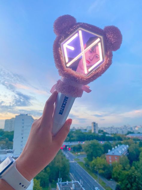 Exo Lightstick Aesthetic, Aesthetic Lightstick, Exo Jewelry, Exo-l Aesthetic, Chanyeol Smile, Lightstick Exo, Exo Lightstick, Exo Logo, Exo Merch