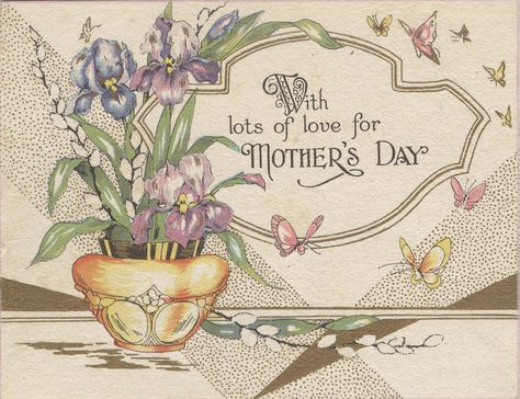 Vintage Mothers Day Cards, Vintage Mothers Day, Journal Illustration, Mothers Day Drawings, Angelic Aesthetic, Mather Day, Aesthetic Prints, Mothers Day Images, Hallmark Greeting Cards