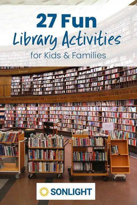 27 Fun Library Activities for Kids & Families