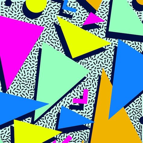 Design Wrapping Paper, 90s Pattern, 90s Design, 1980s Design, 90's Fashion, Pattern Background, Retro Pattern, Free Vector Art, Textile Fabrics