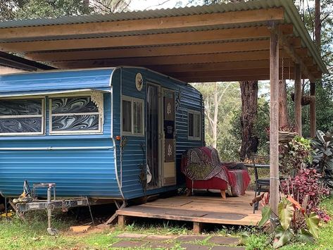 Beautiful Rainforest, Caravan Living, Caravan Home, Tiny House Camper, Asphalt Driveway, Caravan Makeover, Caravan Renovation, Diy Camper Remodel, Beautiful Features