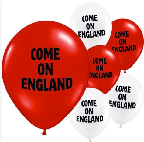 12 x 10" England Football Team Balloons SALE ''Come on England" 12 Pack of 10" party balloons.These are ideal to blow up for parties and event gatherings to support England. The balloons have "Come on England" written on. 12 Pack 10 Inch Red and White balloons Customer Note: Your satisfaction is our top priority, we aim to make all our customers as happy as possible whilst shopping with us. If there are any questions or problems, please do not hesitate to contact us and we will make every effort England Football Party, Red And White Balloons, Football England, Football Crafts, England Football Team, England Football, Football Party, White Balloons, Top Priority