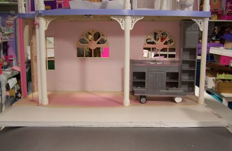 Barbie Townhouse, Townhouse Remodel, Temporary Walls, Walls Painting, Shaky Hands, Sink Lights, Stove Parts, Victorian Mansions, Temporary Wall