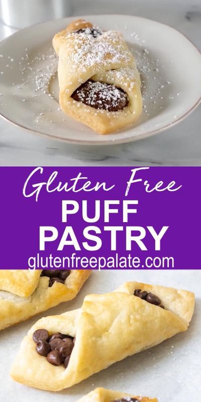 A simple recipe for a buttery, flaky, gluten free puff pastry that uses only a handful on ingredients. This gluten free puff pastry recipe is perfect for sweet and savory pastries and I show you how to make it perfect every time. Gf Philo Dough, Gf Pastries, Gf Pastry, Savory Pastries, Gluten Free Puff Pastry, Gluten Free Pastry, Pain Sans Gluten, Gf Baking, Puff Pastry Dough