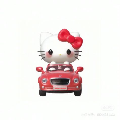 小红书：5544361103 #hellokitty #sanrio #3d #icon #widget #profile #homescreen #aesthetic #cute #nomad 3d Widget, Art Hello Kitty, Hello Kitty Icons, Kitty Icon, Kawaii App, Hello Kitty Car, Icon Widget, Kitty Pictures, Iphone Stickers