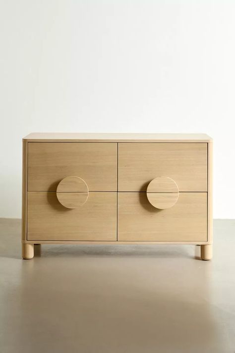 Chuck 4-Drawer Dresser | Urban Outfitters Dresser Chest Of Drawers, Boho Dresser, Closet Dresser, Kids Dresser, Amber Room, Dresser In Closet, Small Dresser, Mdf Plywood, Drawer Glides