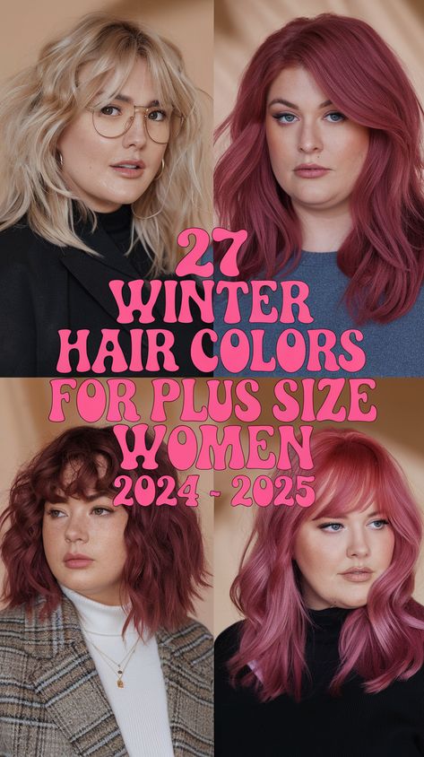 Top Winter Hair Colors for Plus Size Women 2024 - 2025: Best Trends in Dark, Blonde, and Bold Shades Winter Hair Color Trends, Blonde Shades, Winter Hair Colors, Warm Skin Tone, Warm Blonde, Fall Hair Trends, Beige Blonde, Ash Gray, Hair Color For Women