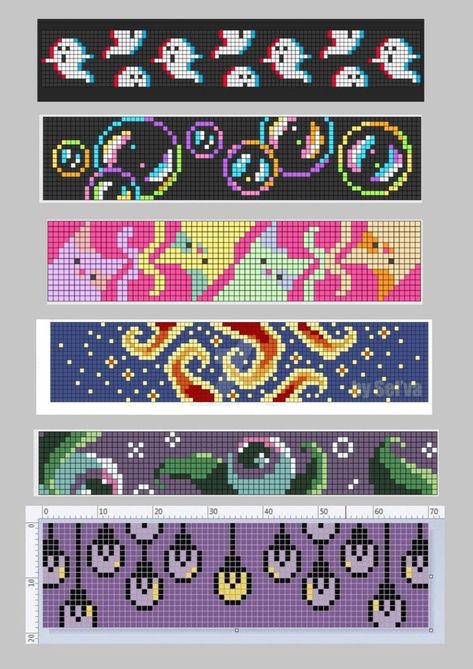 Small Loom Beading Patterns, Diy Perler Beads Patterns, Lisa Frank Cross Stitch Patterns, Bead Loom Bookmark, Bead Loom Ideas, Perler Bookmark Pattern, Loom Beading For Beginners, Beadlooming Patterns, Perler Bookmark