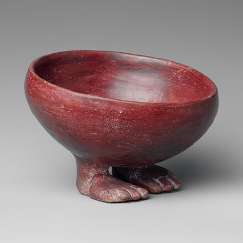 Footed Bowl, Predynastic Period, probably late Naqada I–early Naqada II, ca. 3750–3550 B.C.  Egyptian  Ceramic Starověký Egypt, Egiptul Antic, Ancient Pottery, Footed Bowl, Egyptian Art, Ancient History, Ancient Egyptian, Ancient Art, Ancient Egypt