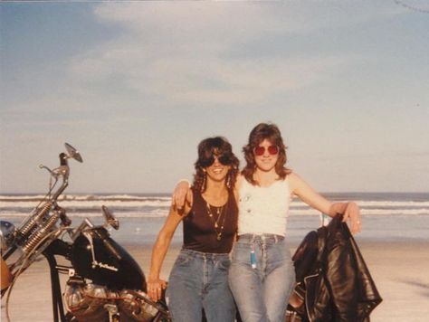 Two People On Motorcycle, Outlaw Women, 70s Inspired Outfits, Consumer Culture, Biker Aesthetic, Old Motorcycles, Lady Riders, Body Reference Poses, Easy Rider