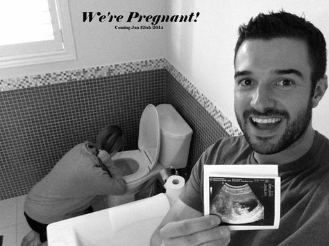 we're pregnant! LOL this won't be as funny when this is me with my head in the potty Funny Pregnant Pictures, Funny Pregnancy Photos, Funny Birth Announcements, Funny Baby Announcement, We Are Pregnant, Funny Birth, We're Pregnant, Twins Announcement, Funny Photos Ideas