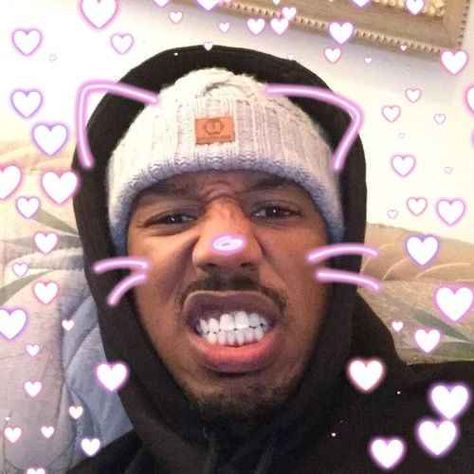 Mike Sherm Pfp, Pfp Instagram Funny, Michael Bakari Jordan, 2010s Aesthetic, Celebrity Selfies, Dog Filter, 2013 Swag Era, Cute Lockscreens, Cute Funny Pics