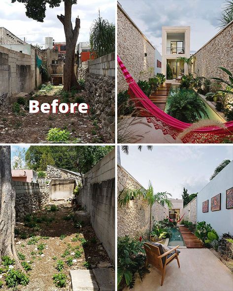 Backyard Renovations, The Shift, Before And After Pictures, Good Design, Yard Landscaping, Small Backyard, Front Yard Landscaping, House Front, 인테리어 디자인